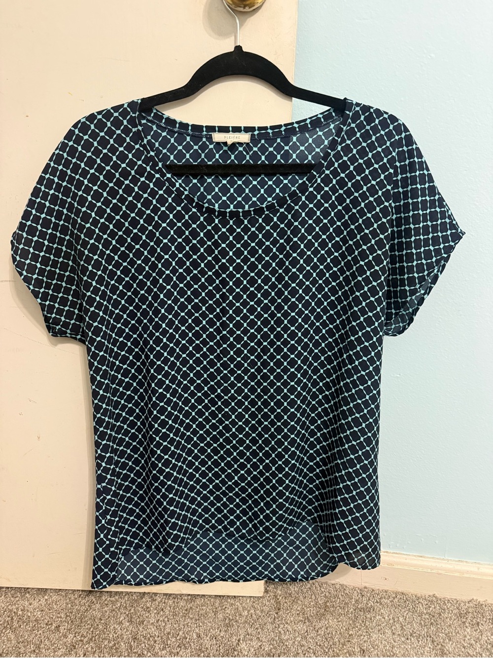 Pleione Patterned Blouse